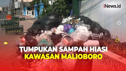 Ganggu Kenyamanan, Tumpukan Sampah Hiasi Kawasan Malioboro usai Libur Panjang
