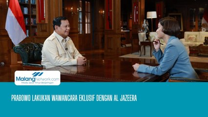 Prabowo Wawancara Eksklusif Dengan Al Jazeera, Bahas Kesuksesan Pesan Kampanye