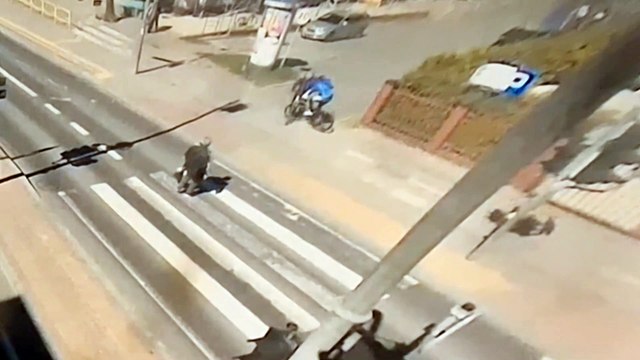 policja wypadek rowerzysty