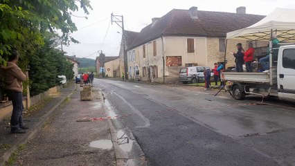 Arrivée de Charles brejon au Buisson de cadouin