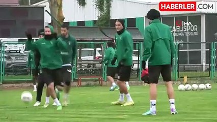 Kocaelispor, Çorum FK maçı hazırlıklarını sürdürdü