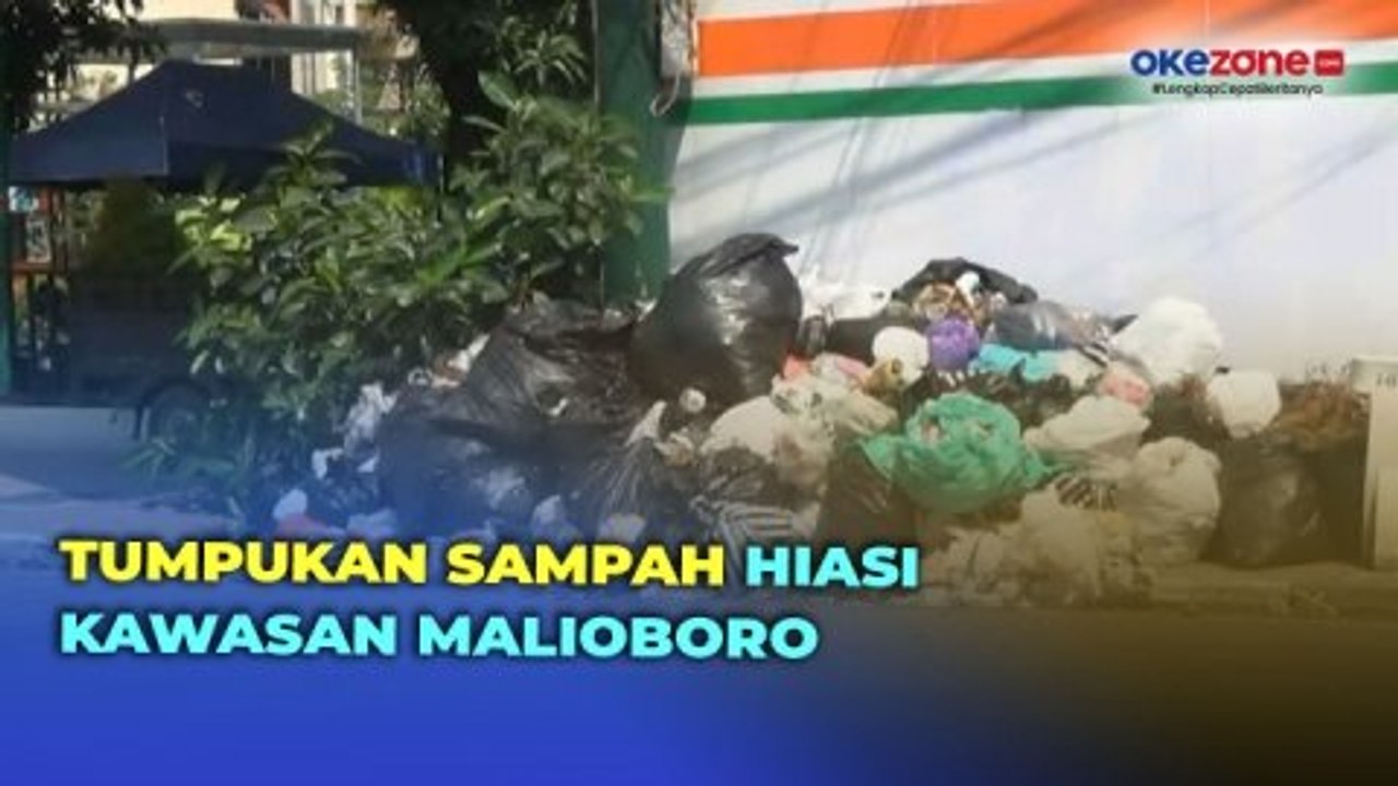 Usai Libur Panjang, Tumpukan Sampah Hiasi Kawasan Malioboro - Video ...