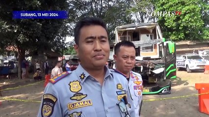 Hasil Pemeriksaan Sementera Bus Kecelakaan Subang: Ada Kebocoran di Sistem Pengereman Bus