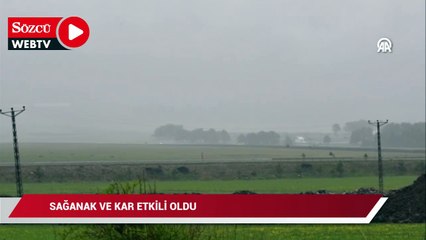 Download Video: Sağanak ve kar etkili oldu