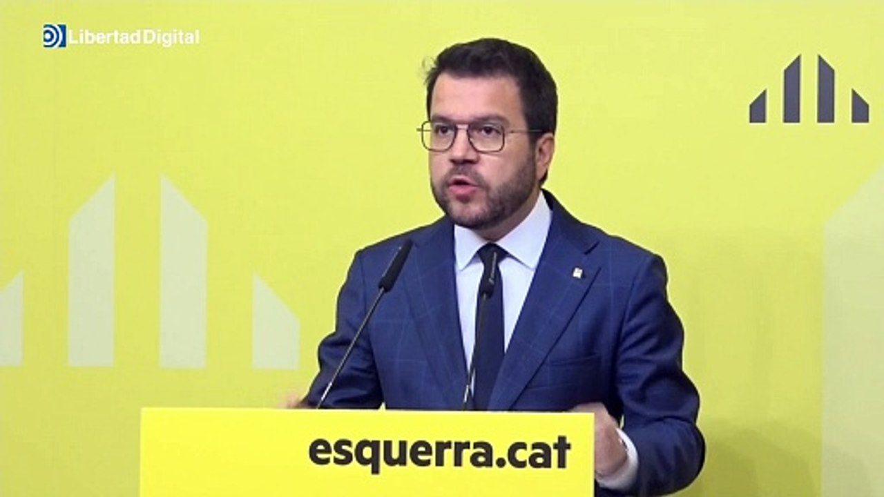 Aragonès anuncia su dimisión por "responsabilidad y honestidad"