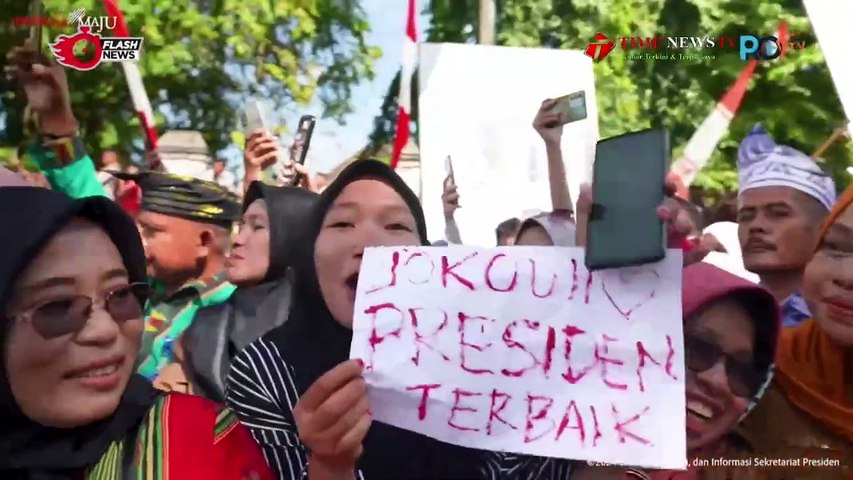 Presiden Jokowi Tinjau Pelayanan Kesehatan di RSUD Baharuddin Kabupaten Muna