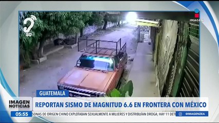 Sismo de magnitud 6.6 sacude a la frontera entre México y Guatemala