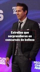 Estrellas Que Competían En Concursos De Belleza.