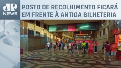 Estação de trem Central do Brasil (RJ) tem ponto de arrecadação para Rio Grande do Sul