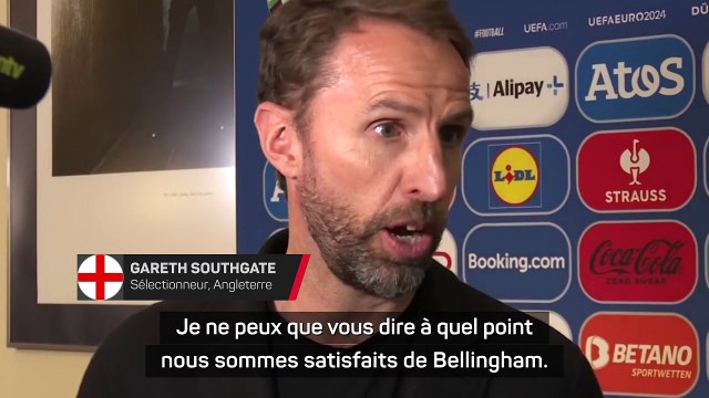 Southgate : Je ne place pas toutes mes attentes en Bellingham, il s’agit de partager”