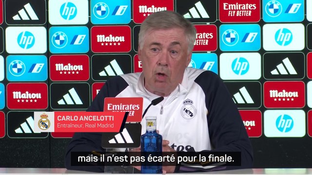 Ancelotti : Il n'est pas exclu que Tchouaméni revienne pour la finale