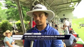 Golf Toyota Tour Vios Cup, Afif Fathi optimis ada peluang untuk julang kejuaraan