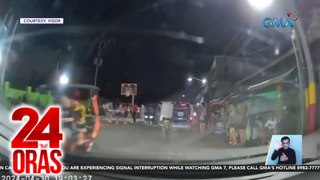 Basketball court na sumapaw sa kalsada, inireklamo ng mga motorista | 24 Oras
