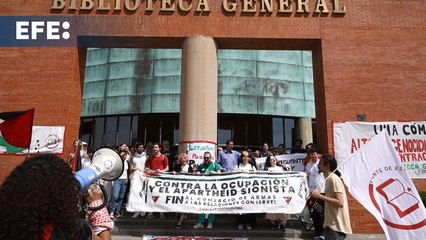 Los universitarios exigen que Málaga rompa los acuerdos con quienes apoyan el "genocidio"