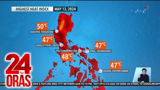 Mahigit 40 lugar sa bansa, nakaranas ng danger level na damang init o heat index | 24 Oras