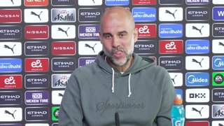 Guardiola excited by title pressure ahead of Spurs trip