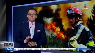 Incendio destruye centro comercial en Varsovia, Polonia