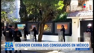 Ecuador cierra sus consulados en México