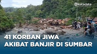 Banjir Lahar Dingin di Gunung Marapi Sumatera Barat Menelan 41 Korban Jiwa dan 17 Orang Hilang
