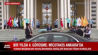 Yunanistan Başbakanı Miçotakis Ankara'da: Bir yılda 4 görüşme