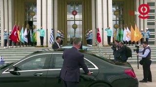 Miçotakis-Erdoğan görüşmesi başladı