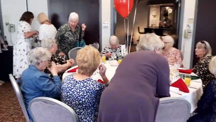 Shropshire towns women's guild lunch.