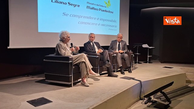 Liliana Segre: Ricevo minacce pazzesche, gli odiatori vanno curati , l'intervento integrale