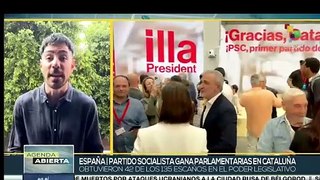 El Partido Socialista se impone en comicios parlamentarios de Cataluña