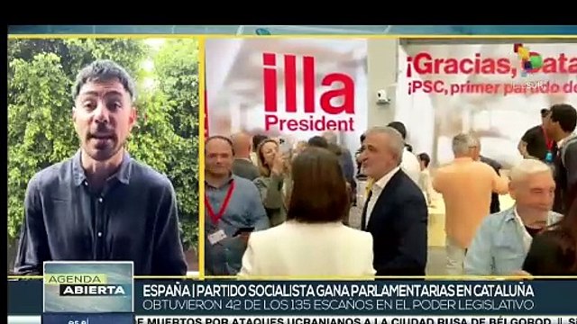 El Partido Socialista se impone en comicios parlamentarios de Cataluña
