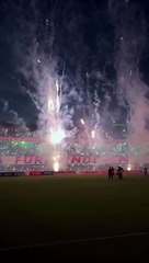 Festa do Paraná Clube na vitória contra a equipe do Apucarana