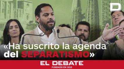 Garriga se reafirma en el 'no' de Vox a un Gobierno de Illa: «Ha suscrito toda la agenda del separatismo»