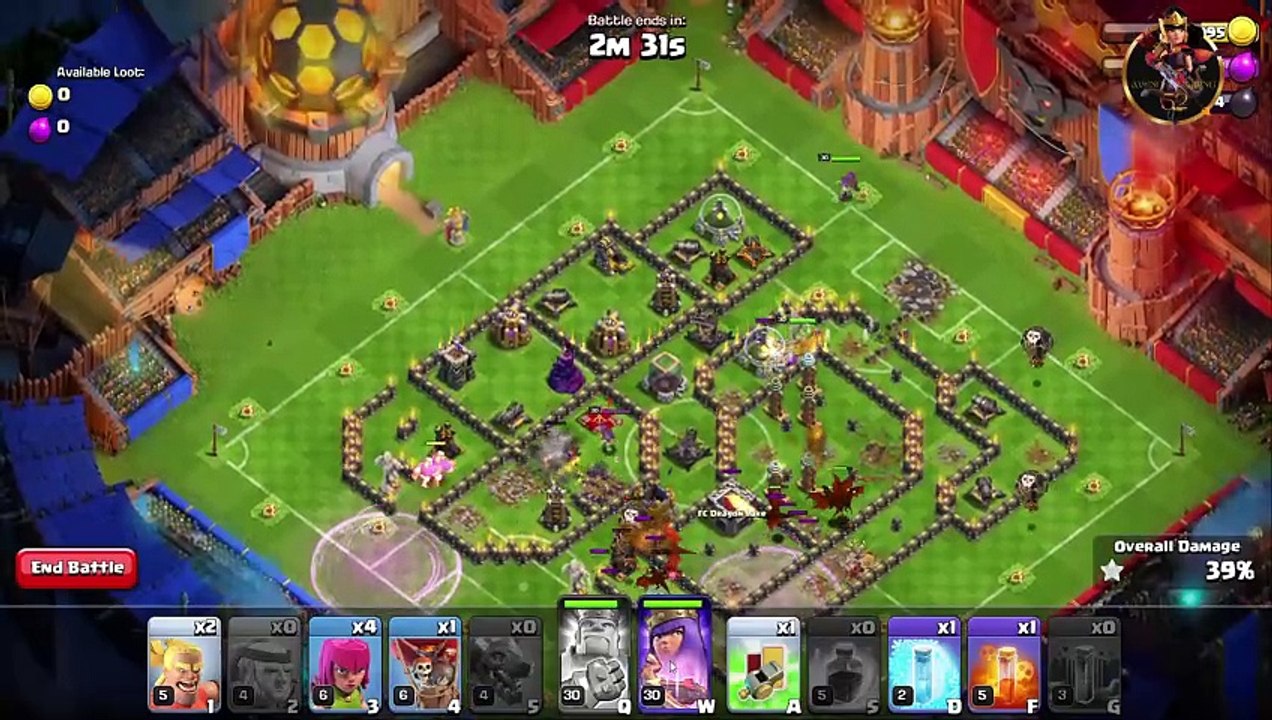 58s 3 Star in Friendly Warmup Challenge | Haaland Challenge #7 | Clash of Clans | @AvengerGaming71