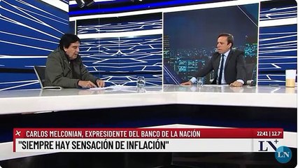 Melconian sobre la inflación