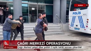 Bursa'da Çağrı Merkezi operasyonu: 38 gözaltı