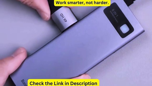 Usb C Hub Monitor-baseus 8-port Usb C Hub 4k 60hz With Pd 100w & Ethernet For Macbook Pro