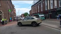 Incident on West Street, Sheffield city centre