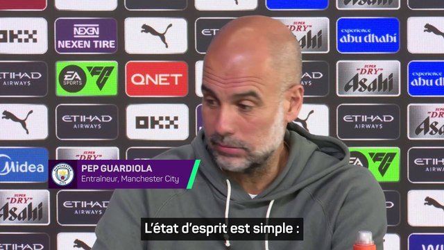 Guardiola : Si on ne gagne pas contre Tottenham, on ne gagnera pas la Premier League