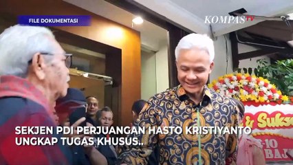 Hasto PDIP Sebut Ganjar akan Dapat Tugas Khusus di Pilkada 2024
