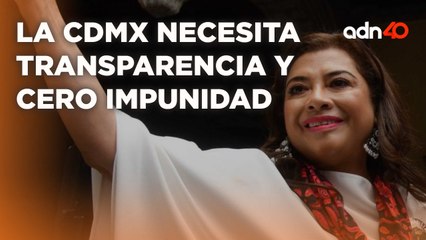 Tercer debate chilango, Clara Brugada dice que "el voto es de la transformación"