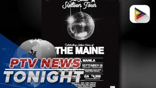 The Maine to hold 2-day concert in PH as part of ‘The Sweet 16’ tour