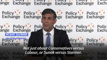 UK PM Sunak 'confident' Tories can win general election