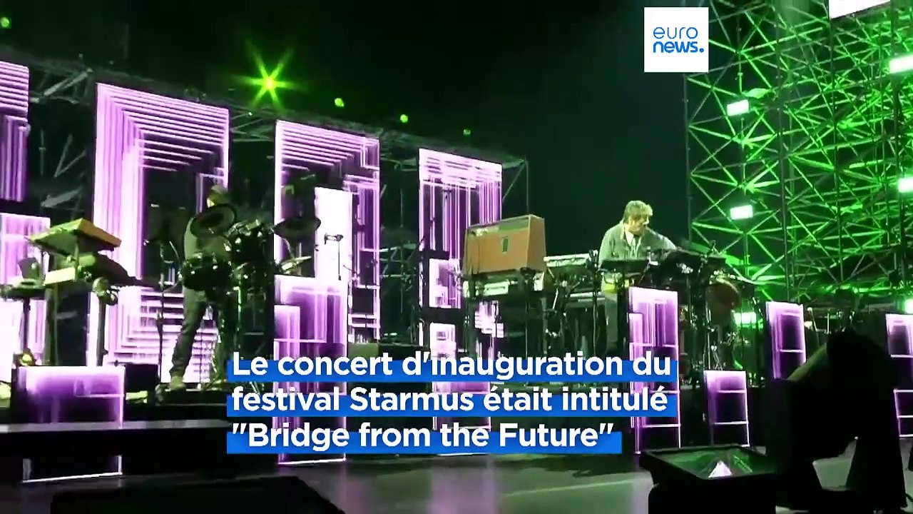 Brian May et Jean-Michel Jarre en concert à Bratislava