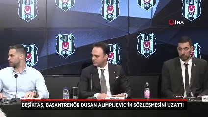 Beşiktaş, Başantrenör Dusan Alimpijevic’in sözleşmesini uzattı