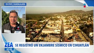 Se registra enjambre sísmico en Cihuatlán, Jalisco