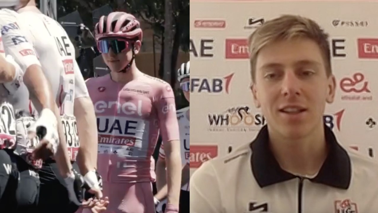 Cycling - Giro d'Italia 2024 - Tadej Pogacar during rest day : "Giro is the Grand Tour I liked the most so far. It's less stressful than Tour de France"