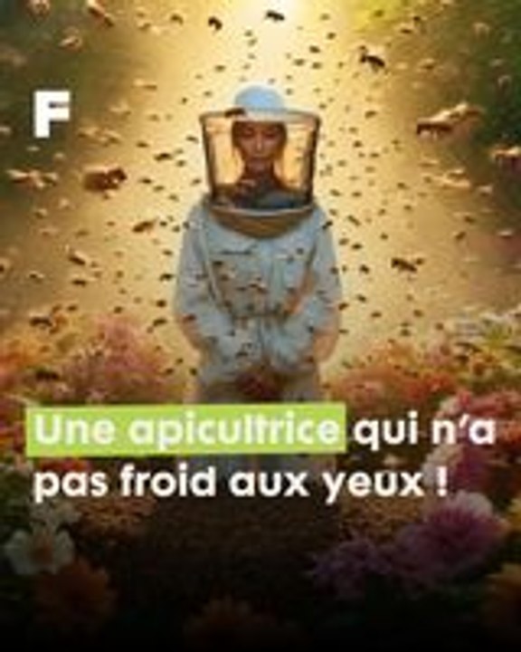 Sans aucune protection, cette apiculture effectue des retraits de colonies d'abeilles !