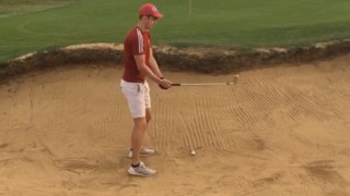 First timer's unexpected bunker shot lands a hole-in-one