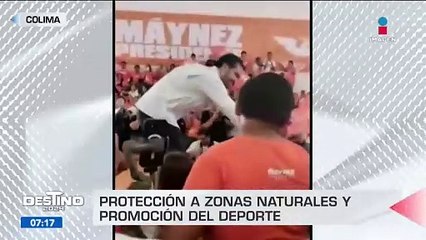 Álvarez Máynez propone fomentar el deporte y la conservación de áreas naturales
