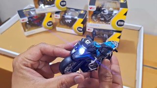 Unboxing and Review of Model Ducati , Sports Bike R1 Classic Die-Cast High Grade Dazzle Motorbike