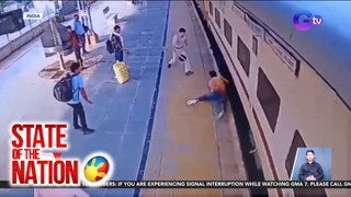 Lalaki, nakaladkad ng tren | SONA